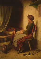 The Sleeping Child, 19th century
